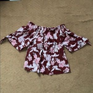 Off-the-Shoulder shirt